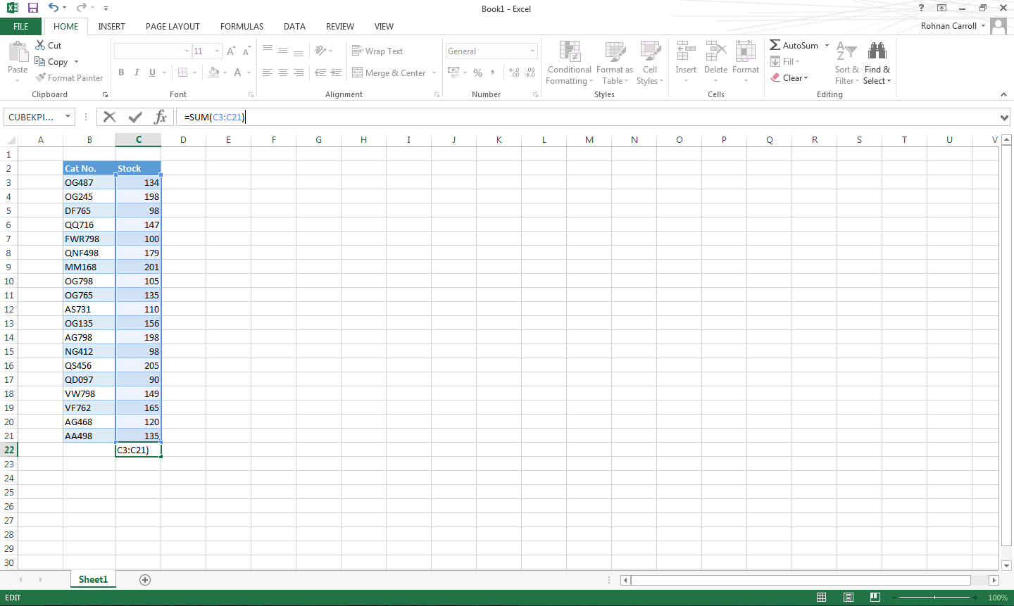 how to enter if then formula in excel